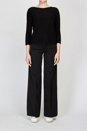 Kiltie Pantaloni Nero da donna