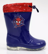 Stivali pioggia Spiderman con luci dal 24 al 31