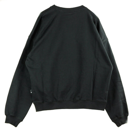 BOY LONDON Felpa Girocollo Uomo Eagle Textured Sweat Black/white da uomo
