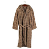 Accappatoio Overlogo ! Trussardi Unisex con Cappuccio in Pura Spugna di cotone -Eleganza e stile