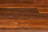 Biscottini Tavolo con base in ferro e piano in legno massello riciclato di rovere
