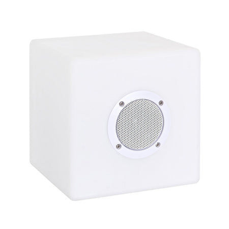 Lampada a led cubo speaker per uso interno ed esterno