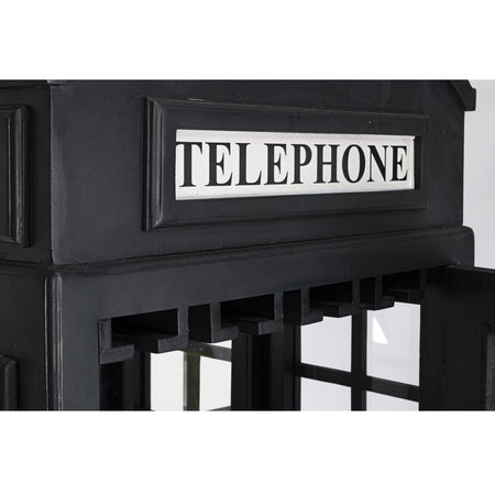 Libreria cabina telefonica Inglese, Mobile Bar londinese con vetri laterali