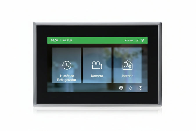 Schneider Electric Ritto Video Intercom Indoor Station TwinBus IP with App Black Item Number RGE2087750