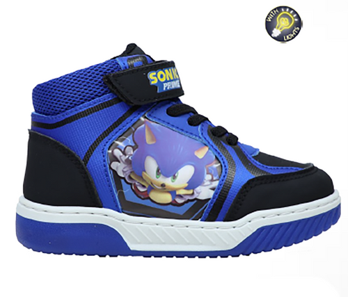 Scarpe Sonic con luci alte dal 24 al 31