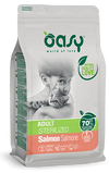 Oasy Lifestage Adult Sterilized Salmone per Gatti