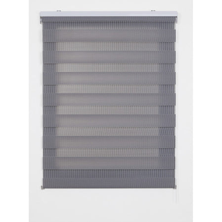 STOR PLANET - TENDA DUOLUX NOTTE E GIORNO ARGENTO 120x250 CM