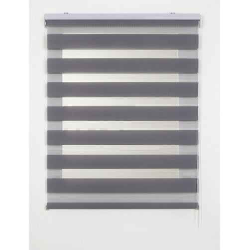 STOR PLANET - TENDA DUOLUX NOTTE E GIORNO ARGENTO 120x250 CM