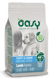 Oasy One Animal Protein Puppy e Junior Medium/Large Agnello per Cani