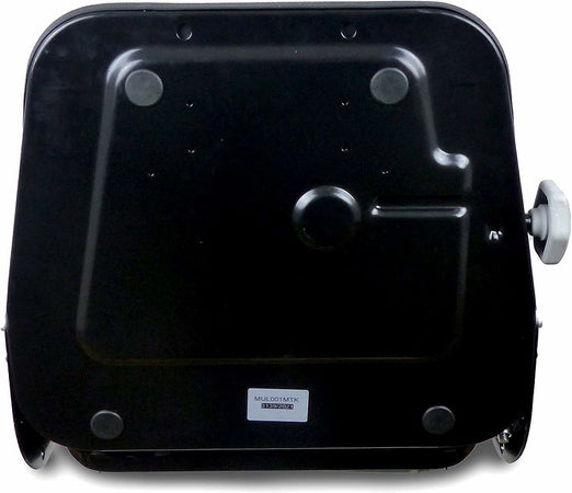 Sedile MUL in sky nero con sospensione meccanica integrata e microswitch