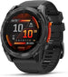 Garmin fnix 8 51 mm Multisport Smartwatch, 1.4 Inch AMOLED Touch/Button Display, Up to 29 Days Battery Life, 80+ Sport/Outdoor Apps, TOPO Cards, ECG, Telephony, Music, Torch