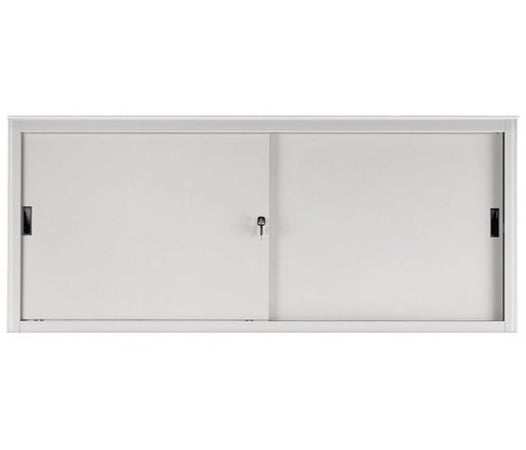 Sopralzo per armadio per ufficio colore grigio ad ante scorrevoli cm. 150x45x85H