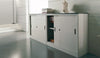 Sopralzo per armadio per ufficio colore grigio ad ante scorrevoli cm. 150x45x85H