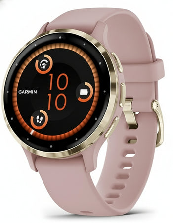 Garmin Venu 3S 41 mm Fitness Smartwatch, 1.2 Inch AMOLED Touch Display, Up to 10 Days Battery Life, 30+ Sports Apps, Bluetooth Telephony and Voice Assistance, Music, GarminPay, Wheelchair Mode