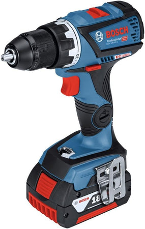 BOSCH - PROFESSIONAL TRAPANO AVVITATORE A BATTERIA GSR18V60C 18.0V LI- 4Ah-1900 GIRI/MIN. MANDRINO AUTOSERRANTE 13MM 2 BATTERIE