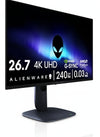 Alienware 27 Gaming Monitor - AW2725Q, 4K UHD (3840x2160), 240Hz, QD OLED, 0.03ms, NVIDIA G-SYNC Compatible, AMD FreeSync Premium Pro, HDR True Black 400, Dolby Vision, USB-C, 3 Year Warranty