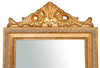Biscottini Specchiera da terra L43xPR4xH178 cm finitura oro anticato.
