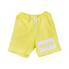 HERO'S HEROINE Pantalone Corto Tuta Uomo Hero Logo Yellow da uomo