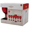 Set 6 calici natalizi 40 cl perfetti per adornare la tua tavola