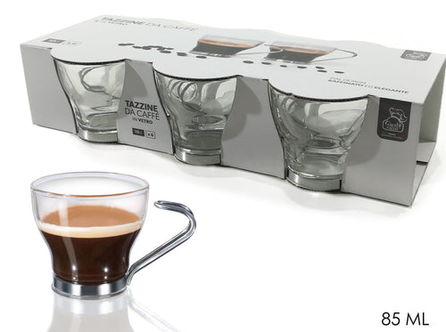 Set 6 tazze espressino 10cl
