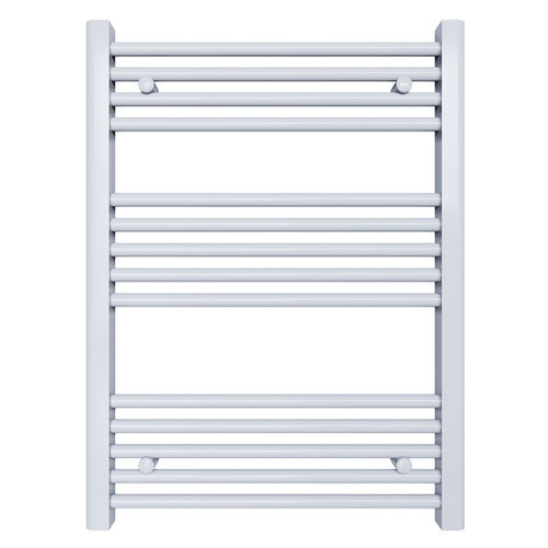 Scaldasalviette termoarredo 80x55 bianco interasse 50 cm IDRAULICO