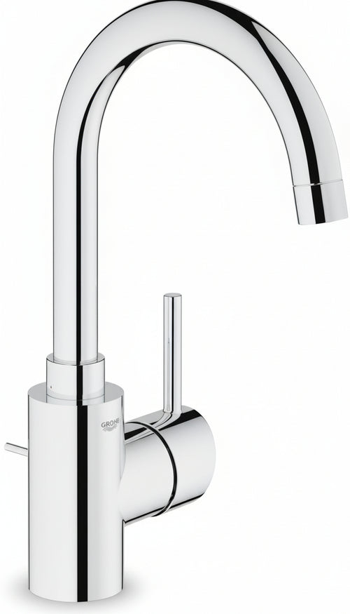 GROHE 32138002 Concetto Single Lever Bathroom Tap Starlight Chrome