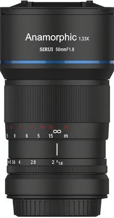 SIRUI 50mm f1.8 Anamorphic Obiettivo 1.33x (E-Mount)
