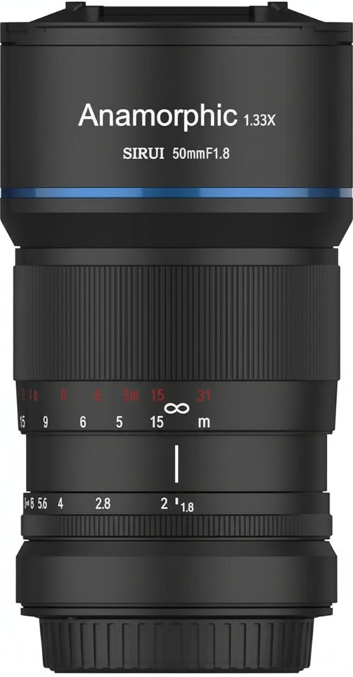 SIRUI 50mm f1.8 Anamorphic Obiettivo 1.33x (E-Mount)