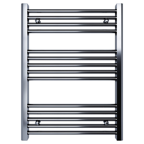 Scaldasalviette termoarredo 80x55 Cromato interasse 50 cm IDRAULICO