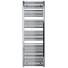 Scaldasalviette termoarredo 180x55 cromato interasse 50 cm IDRAULICO