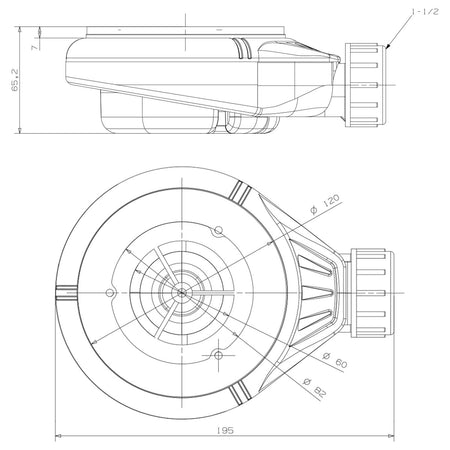 Piatto doccia in marmo resina Marrone pietra cemento GRID