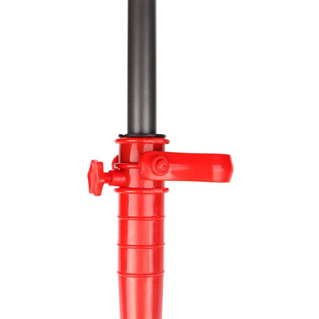 Picchetto porta ombrellone con punta a trivella, modello universale h 39 cm per mare e campeggio