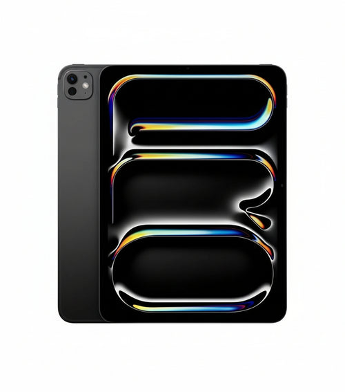 Apple iPad Pro (M4), 28 cm: Ultra Retina XDR Display, 2TB, 12MP Landscape Front Camera/12MP Rear Camera, LiDAR Scanner, Wi-Fi 6E and 5G Cellular with eSIM, Face ID, Standard Glass, Space Black