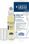 Helan, IREOS - Contorno Occhi Occhiaie Effetto Lifting, Siero Contorno Occhi e Borse Sgonfiante in Formula Gel con Fresco Roll On in Acciaio - Prodotto Skincare Illuminante Antiage con Caffeina, 10 ml