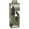 Plug Anale Gonfiabile e Vibrante Nero