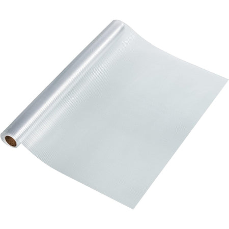 Tappetino antiscivolo trasparente in Eva, ritagliabile, per armadi e cassetti, da 45 x 120 cm