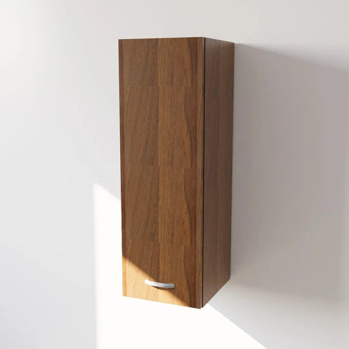 Pensile Cucina in Legno Nobilitato Noce con 1 Anta Altezza 90 cm