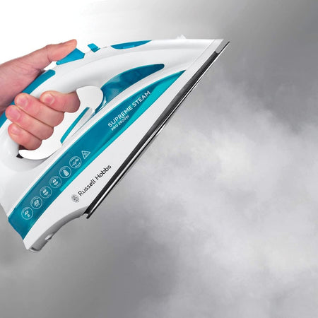 Ferro da stiro a vapore "Ino Inox"  con impugnatura soft-touch da 2000 W