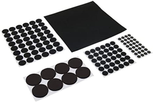 Set tamponi autoadesivi 125 p.zi per protezione di pavimenti, armadi,cassetti ecc. fixman Fixman