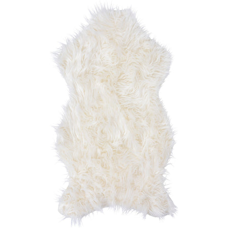 Tappeto natalizio peloso effetto pelliccia, Decorazione natalizia per tavoli e sedie 50 x 90 cm