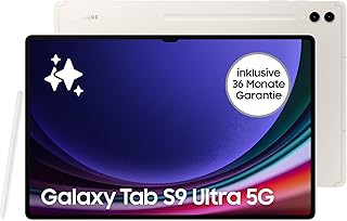 Samsung Galaxy Tab S9 Ultra AI Android Tablet 5G 512GB 12GB RAM MicroSD Card Slot + S Pen Simlock Free No Contract Beige + 36 Month Warranty [Exclusive to Amazon]