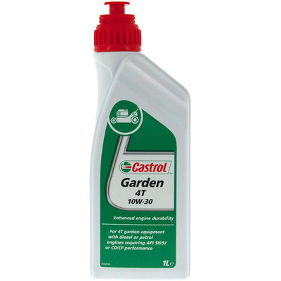 Olio lubrificante motore 10W-30 Castrol Garden 4T per motozappa e decespugliatore 1 lt