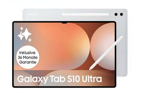 Samsung Galaxy Tab S10 Ultra AI Tablet, Android Tablet, 12GB RAM, 512GB Memory, AMOLED Display, Anti-Reflection Coating, Includes S Pen, WiFi, Platinum Silver, 36 Month Warranty