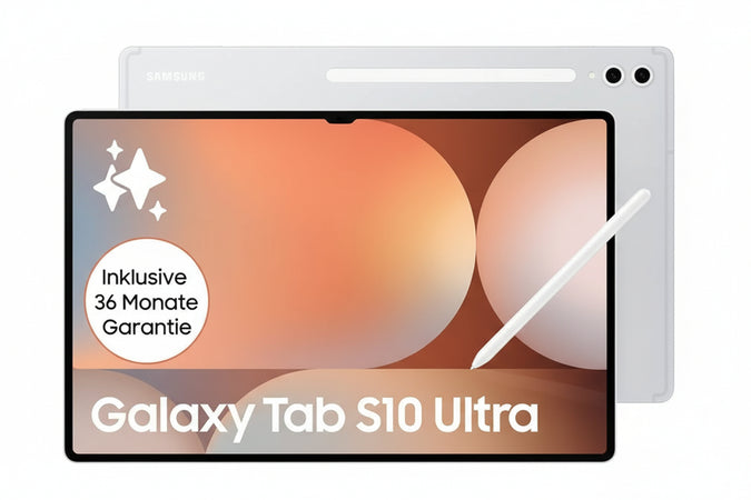 Samsung Galaxy Tab S10 Ultra AI Tablet, Android Tablet, 12GB RAM, 512GB Memory, AMOLED Display, Anti-Reflection Coating, Includes S Pen, WiFi, Platinum Silver, 36 Month Warranty