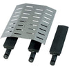 Barbecue Adelaide 3 Woody Dual Gas BBQ fornello brace con griglia e ruote a gas 3 bruciatori