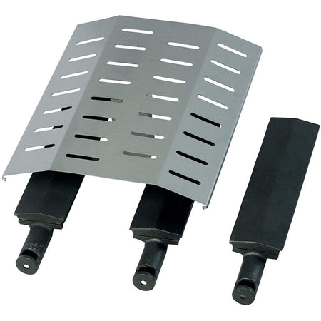 Barbecue "Adelaide 3 Woody Dual Gas" BBQ fornello brace con griglia e ruote a gas 3 bruciatori