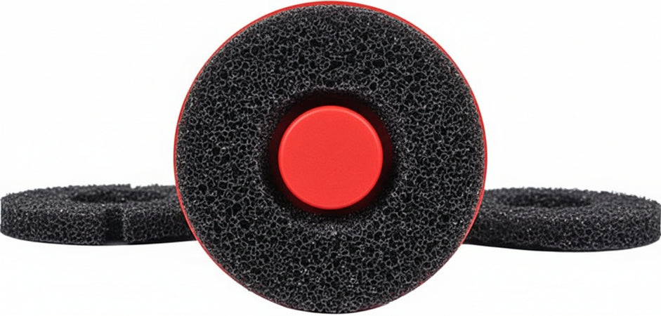 KS Tools 100.5070 - Set di 4 levigatrici per mozzi ruota, 160 mm