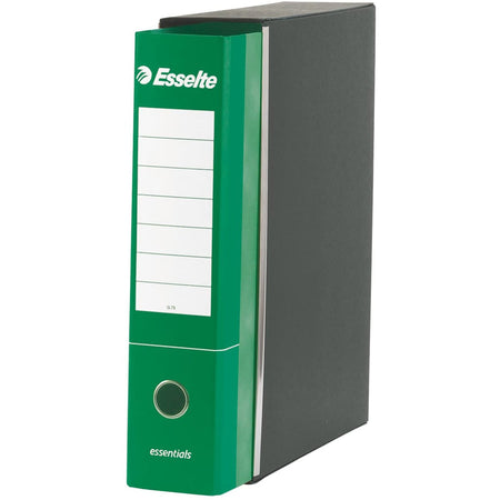 Raccoglitore ad anelli A4 "Essentials" faldone per ufficio con meccanismo a scatto dorso da 8 cm 75 gr