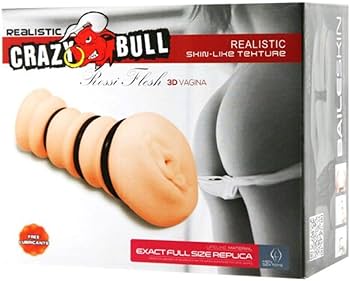 Crazy Bull Rossi Flesh 3D Vagina – Masturbatore con anelli stringenti
