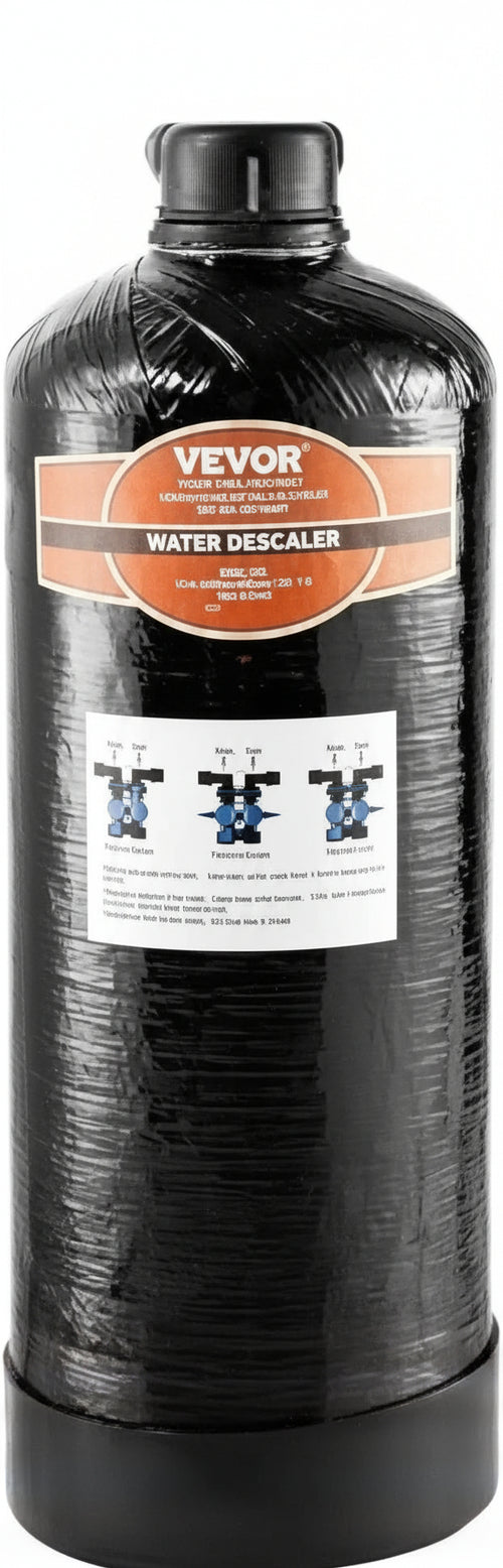 VEVOR Salt Free Descaler Water Filter for Tap Water, 2200t Water Descaler for All Types of Plumbing Pipes, 1 BSPT and 3/4 BSPT, for 2-3 Family
